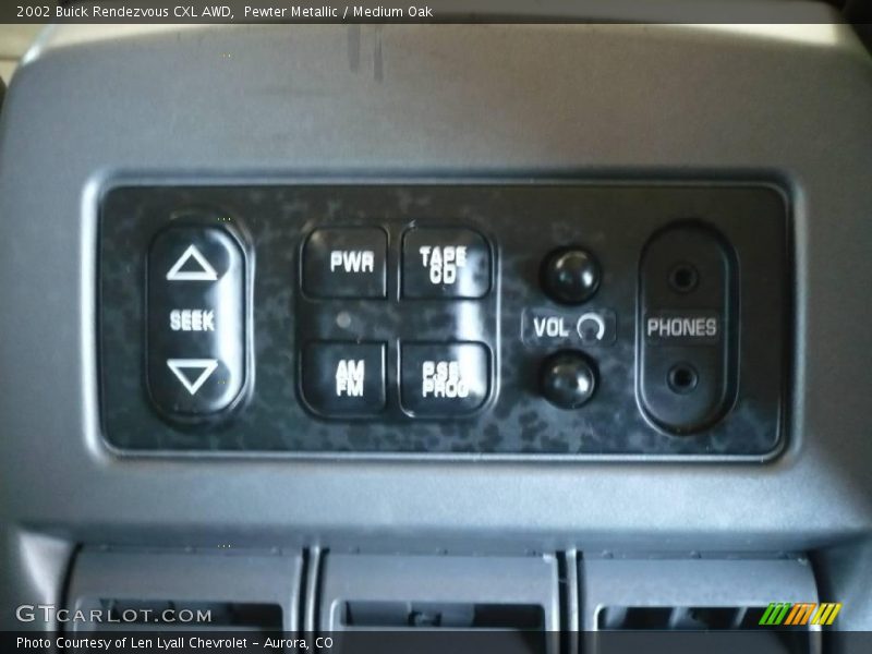 Pewter Metallic / Medium Oak 2002 Buick Rendezvous CXL AWD