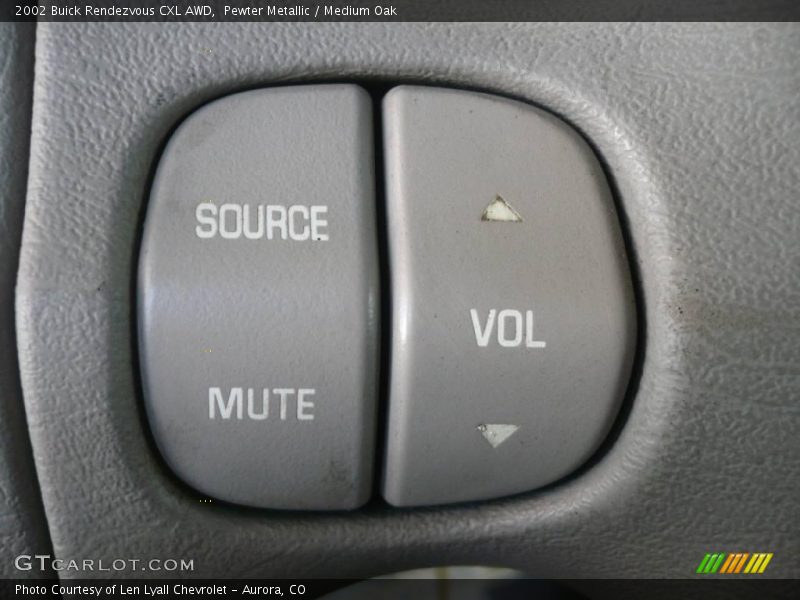 Pewter Metallic / Medium Oak 2002 Buick Rendezvous CXL AWD