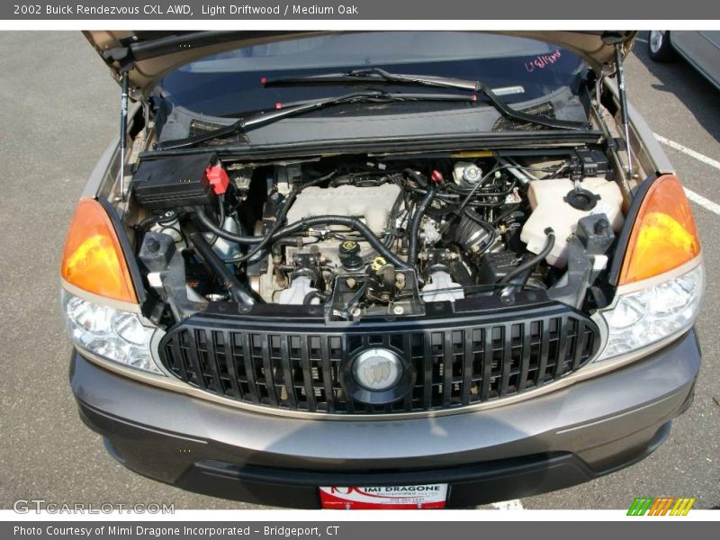 Light Driftwood / Medium Oak 2002 Buick Rendezvous CXL AWD