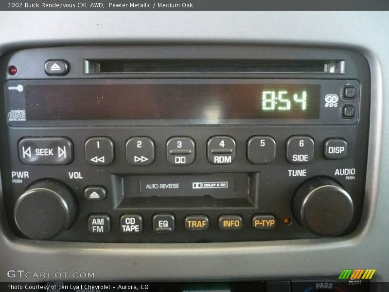 Pewter Metallic / Medium Oak 2002 Buick Rendezvous CXL AWD