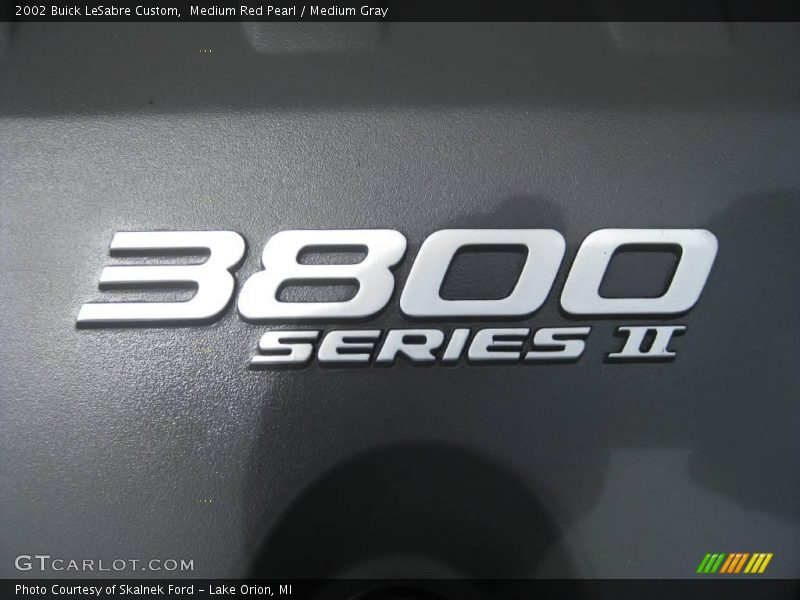 Medium Red Pearl / Medium Gray 2002 Buick LeSabre Custom
