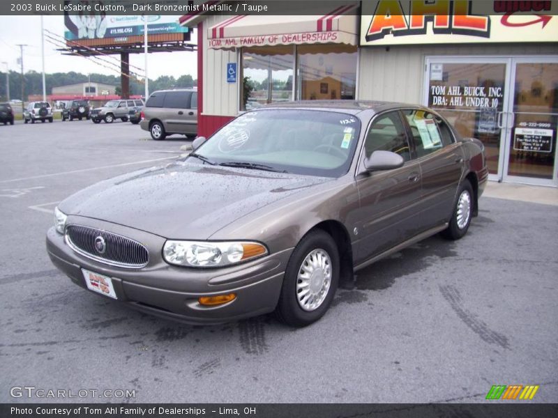 Dark Bronzemist Metallic / Taupe 2003 Buick LeSabre Custom