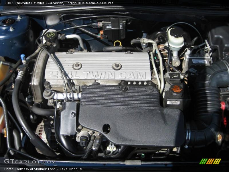  2002 Cavalier Z24 Sedan Engine - 2.4 Liter DOHC 16-Valve 4 Cylinder