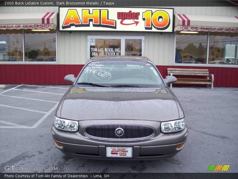 Dark Bronzemist Metallic / Taupe 2003 Buick LeSabre Custom