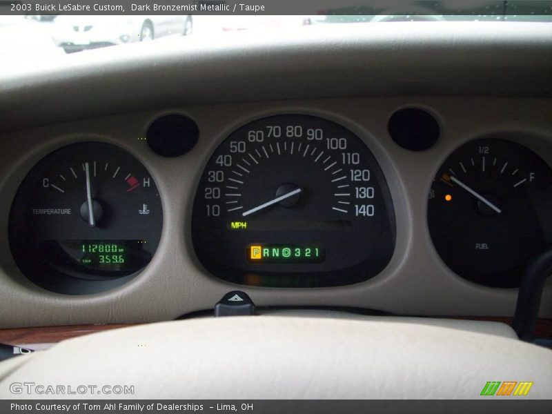 Dark Bronzemist Metallic / Taupe 2003 Buick LeSabre Custom