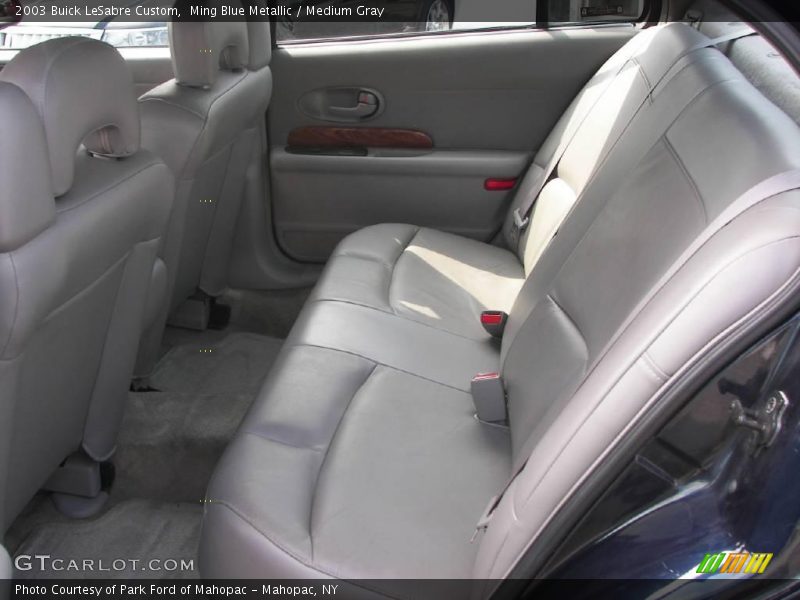 Ming Blue Metallic / Medium Gray 2003 Buick LeSabre Custom