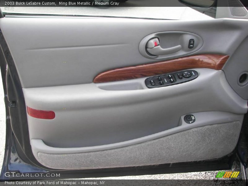 Ming Blue Metallic / Medium Gray 2003 Buick LeSabre Custom
