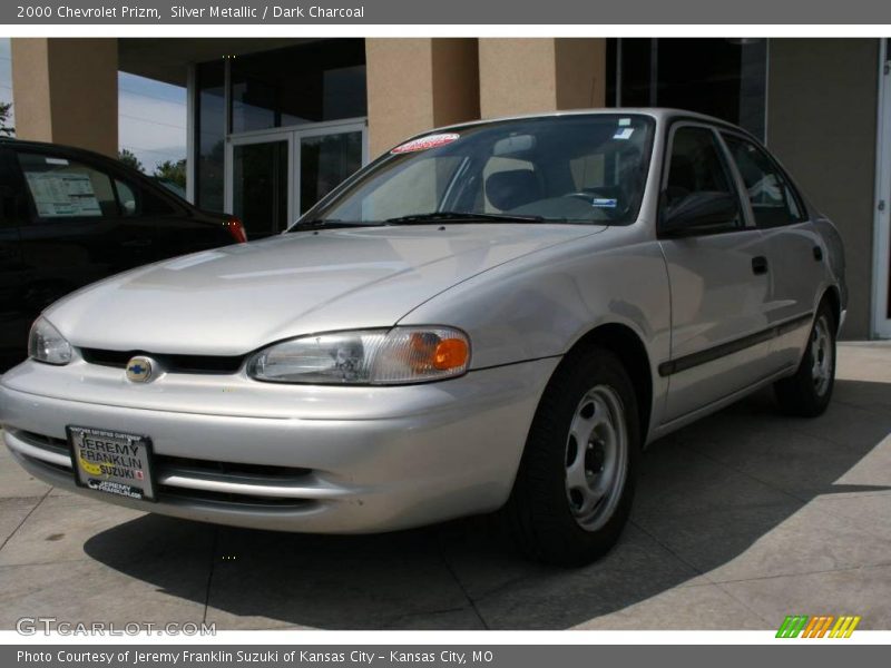Silver Metallic / Dark Charcoal 2000 Chevrolet Prizm
