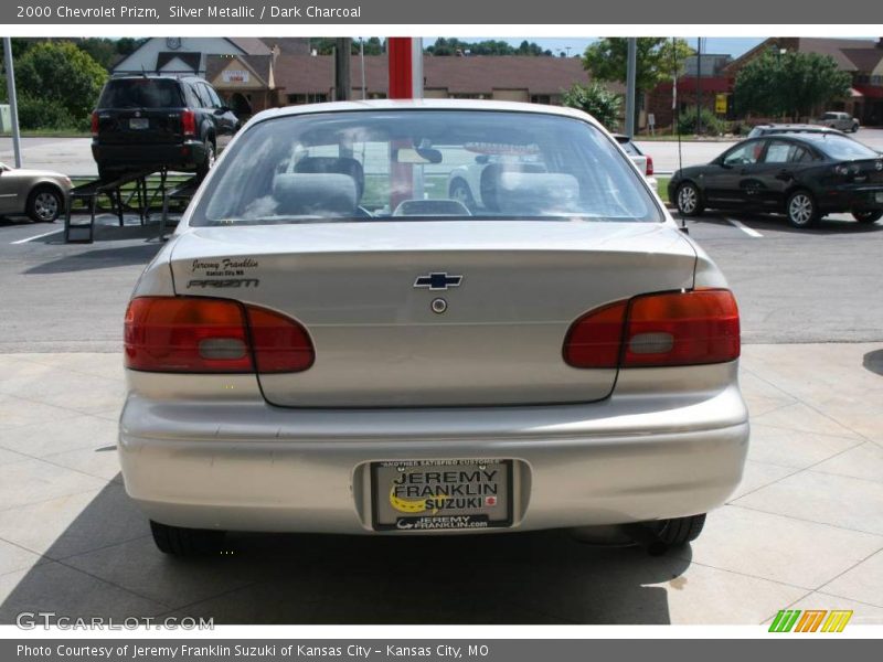 Silver Metallic / Dark Charcoal 2000 Chevrolet Prizm