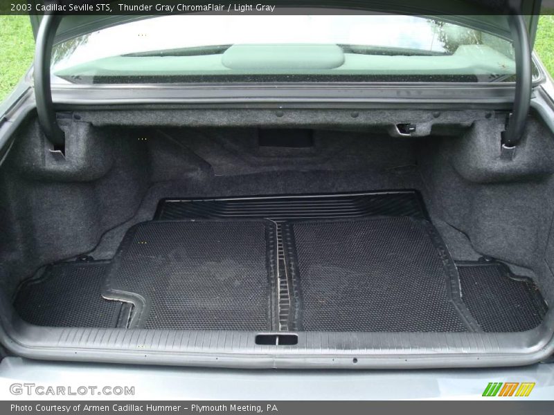 Thunder Gray ChromaFlair / Light Gray 2003 Cadillac Seville STS