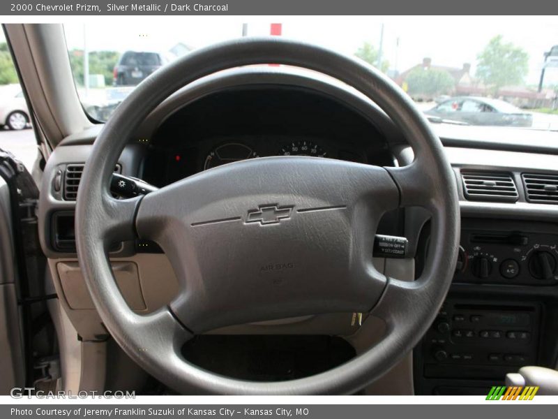 Silver Metallic / Dark Charcoal 2000 Chevrolet Prizm