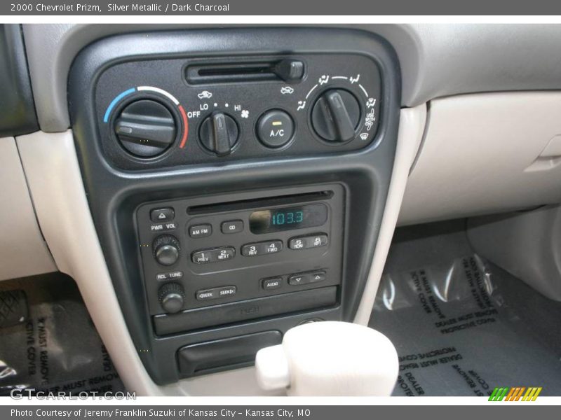 Silver Metallic / Dark Charcoal 2000 Chevrolet Prizm