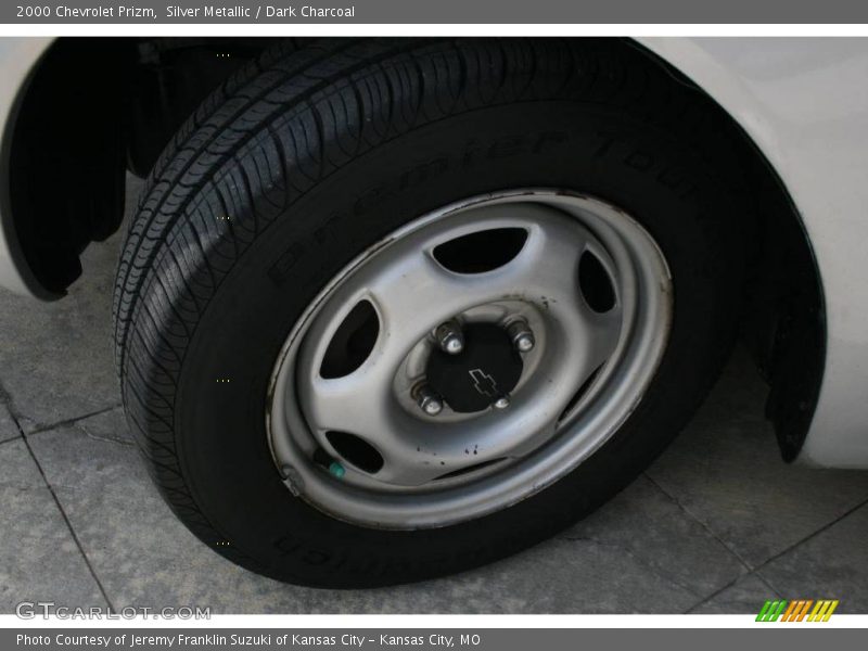 Silver Metallic / Dark Charcoal 2000 Chevrolet Prizm