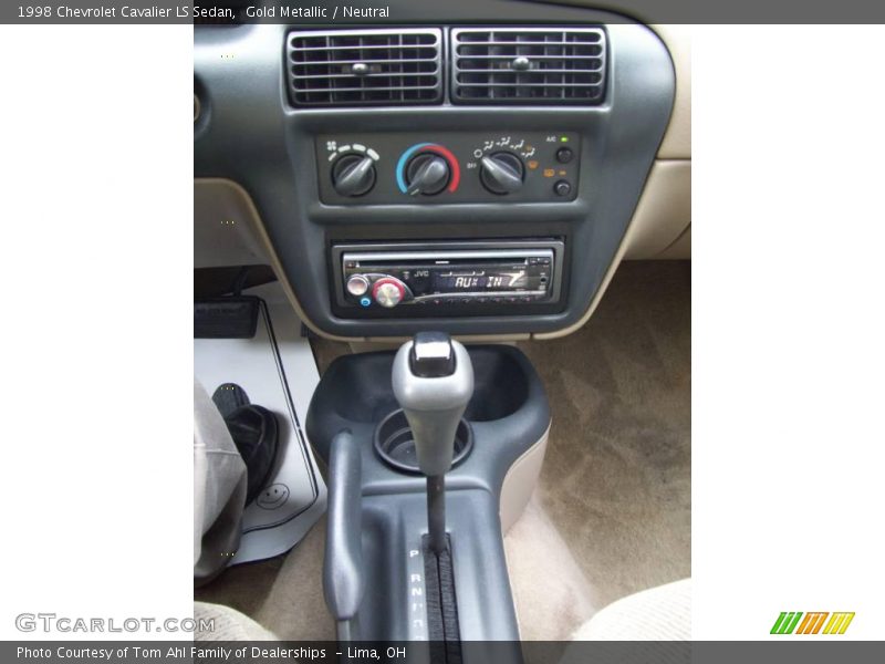Gold Metallic / Neutral 1998 Chevrolet Cavalier LS Sedan