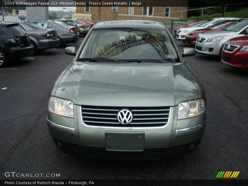 Fresco Green Metallic / Beige 2004 Volkswagen Passat GLX 4Motion Sedan