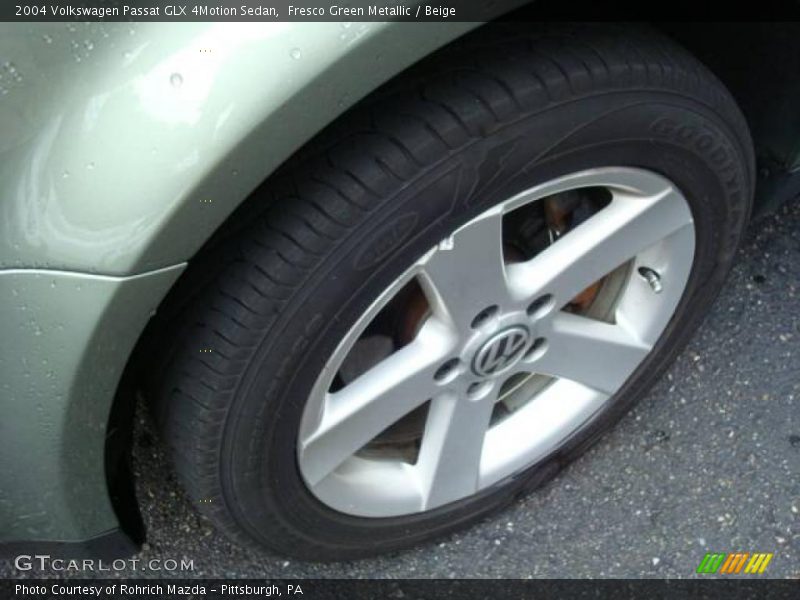 Fresco Green Metallic / Beige 2004 Volkswagen Passat GLX 4Motion Sedan