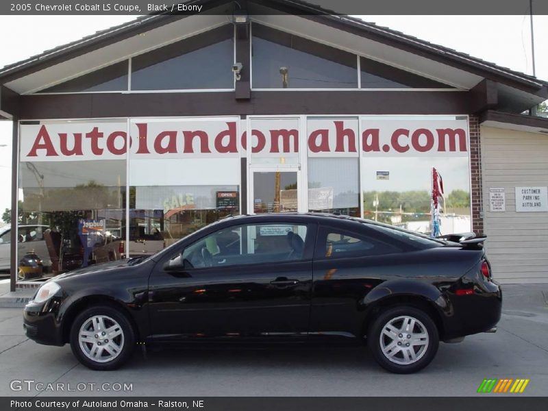 Black / Ebony 2005 Chevrolet Cobalt LS Coupe