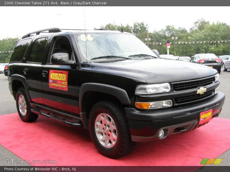 Black / Gray/Dark Charcoal 2006 Chevrolet Tahoe Z71 4x4