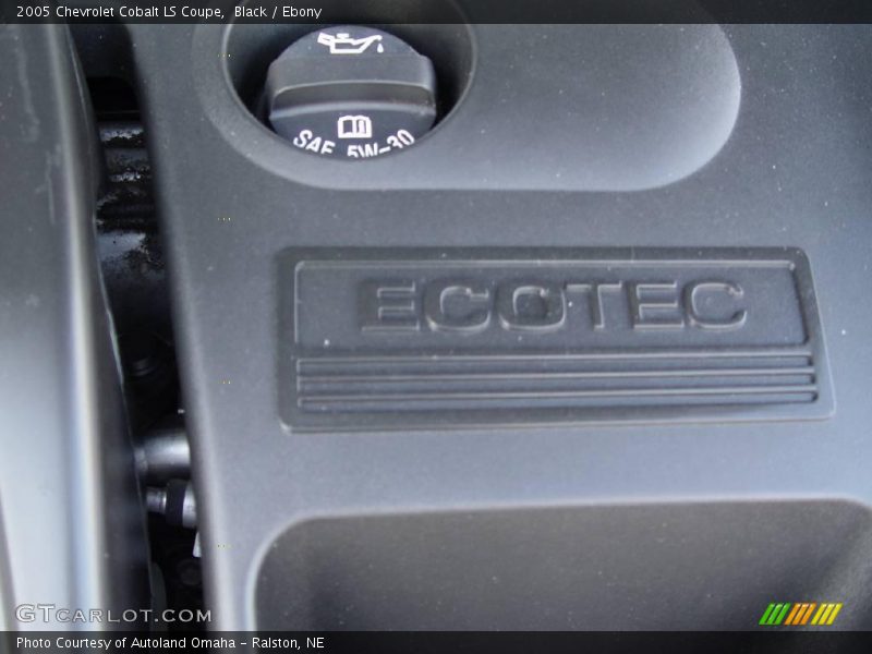 Black / Ebony 2005 Chevrolet Cobalt LS Coupe