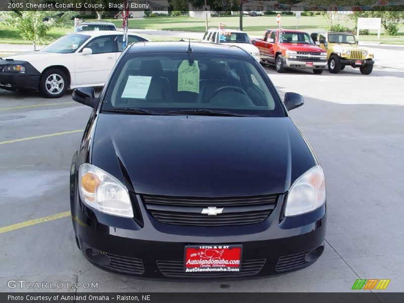Black / Ebony 2005 Chevrolet Cobalt LS Coupe