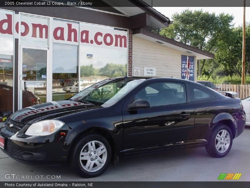 Black / Ebony 2005 Chevrolet Cobalt LS Coupe