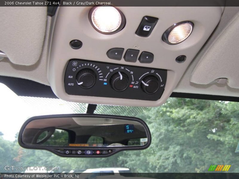 Black / Gray/Dark Charcoal 2006 Chevrolet Tahoe Z71 4x4