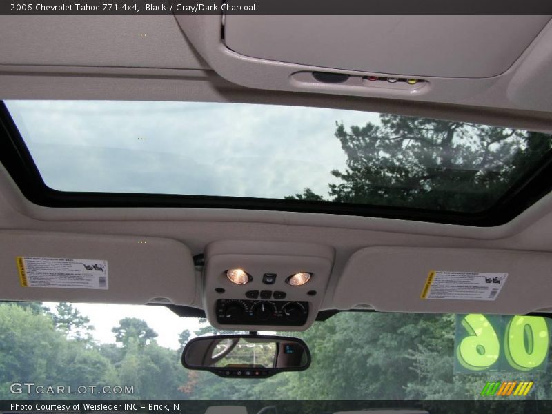 Black / Gray/Dark Charcoal 2006 Chevrolet Tahoe Z71 4x4