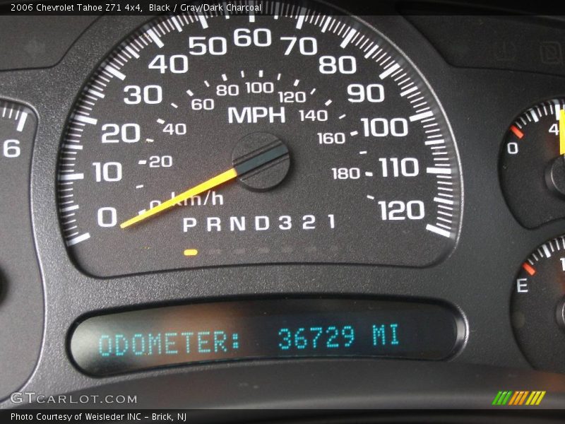 Black / Gray/Dark Charcoal 2006 Chevrolet Tahoe Z71 4x4