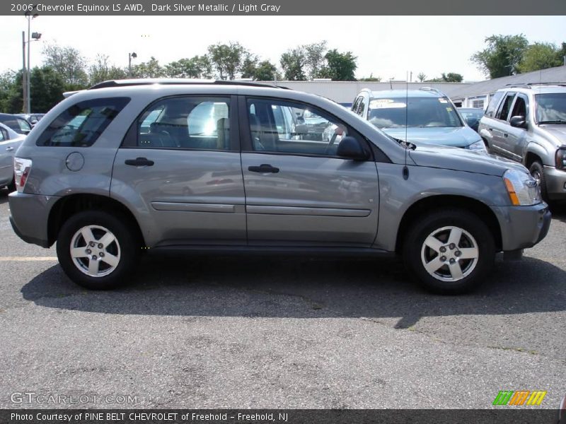 Dark Silver Metallic / Light Gray 2006 Chevrolet Equinox LS AWD