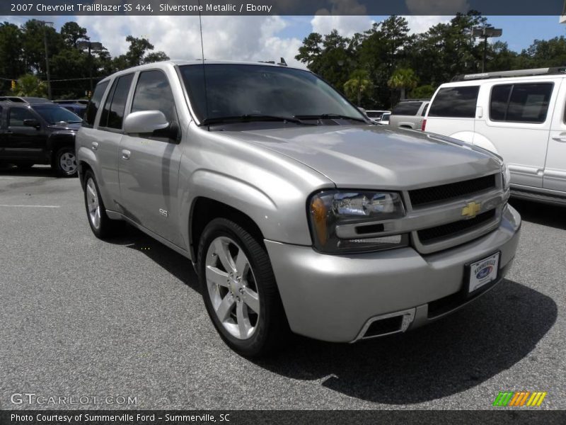 Silverstone Metallic / Ebony 2007 Chevrolet TrailBlazer SS 4x4