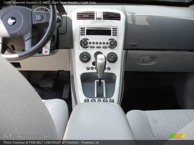 Dark Silver Metallic / Light Gray 2006 Chevrolet Equinox LS AWD
