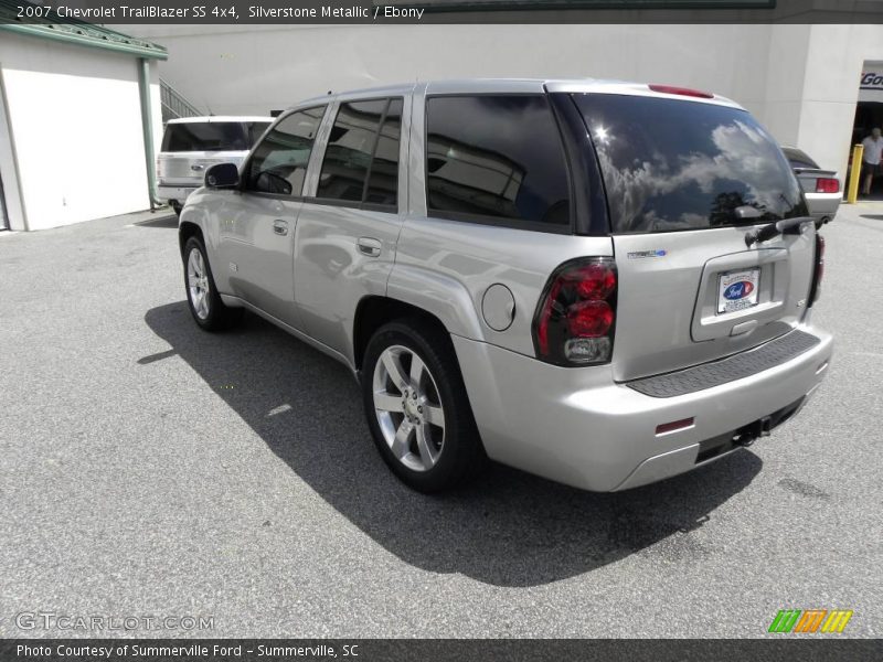 Silverstone Metallic / Ebony 2007 Chevrolet TrailBlazer SS 4x4