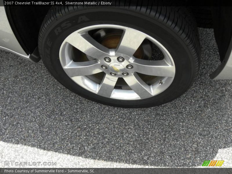 Silverstone Metallic / Ebony 2007 Chevrolet TrailBlazer SS 4x4