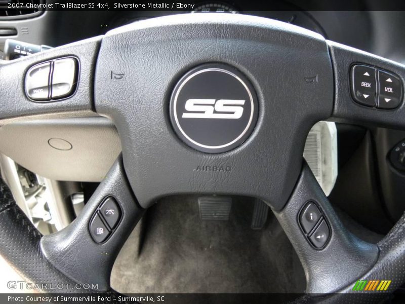 Silverstone Metallic / Ebony 2007 Chevrolet TrailBlazer SS 4x4