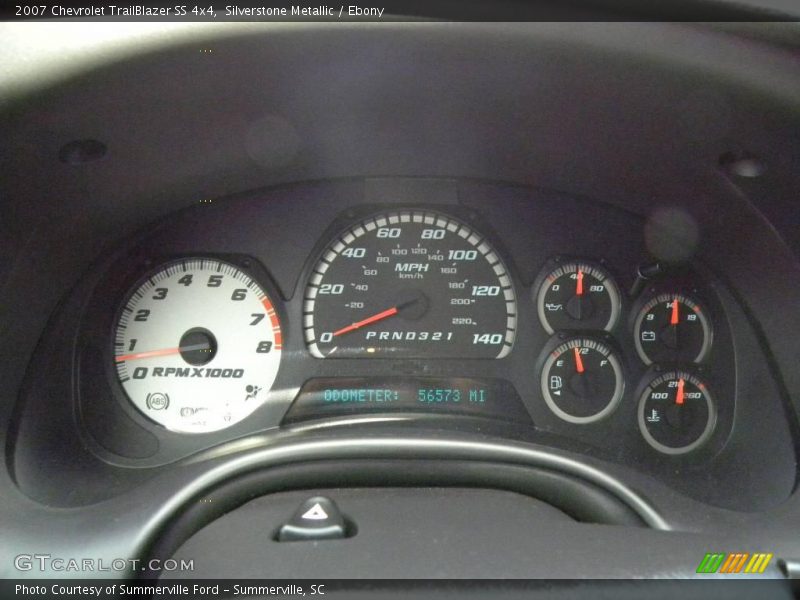 Silverstone Metallic / Ebony 2007 Chevrolet TrailBlazer SS 4x4