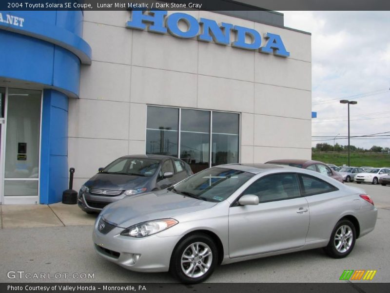 Lunar Mist Metallic / Dark Stone Gray 2004 Toyota Solara SE Coupe