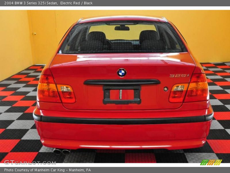 Electric Red / Black 2004 BMW 3 Series 325i Sedan