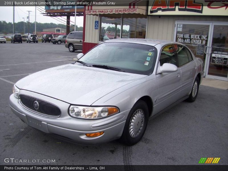 Sterling Silver Metallic / Medium Gray 2001 Buick LeSabre Limited