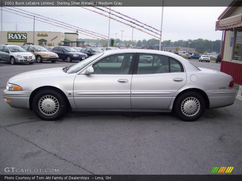 Sterling Silver Metallic / Medium Gray 2001 Buick LeSabre Limited