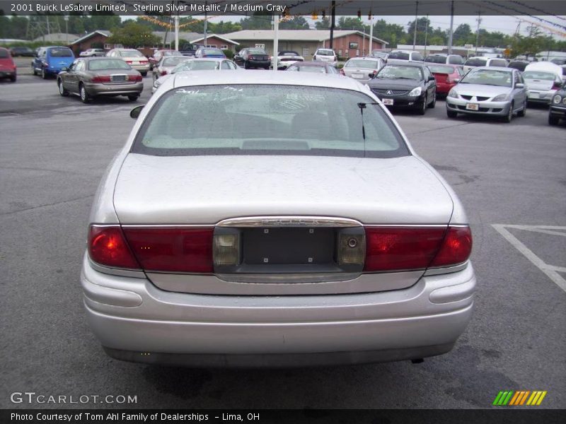 Sterling Silver Metallic / Medium Gray 2001 Buick LeSabre Limited