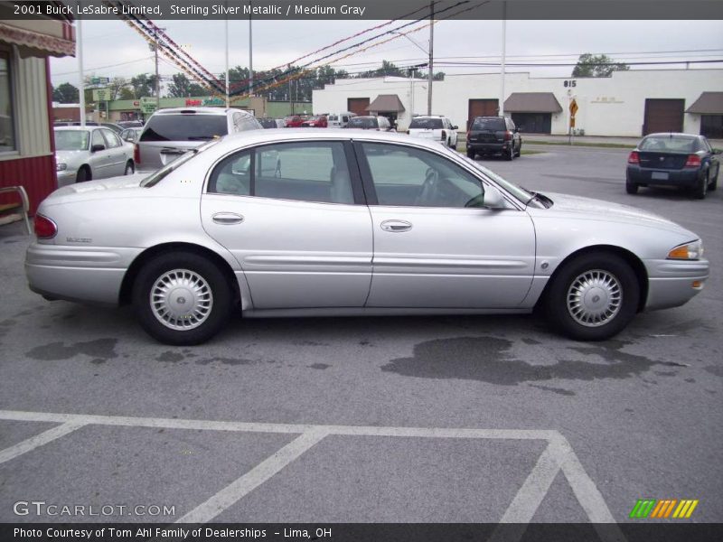 Sterling Silver Metallic / Medium Gray 2001 Buick LeSabre Limited