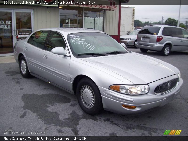 Sterling Silver Metallic / Medium Gray 2001 Buick LeSabre Limited