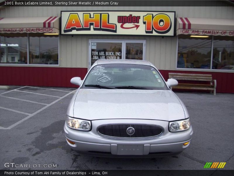 Sterling Silver Metallic / Medium Gray 2001 Buick LeSabre Limited