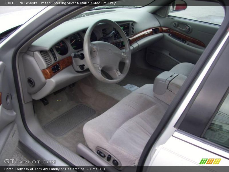 Sterling Silver Metallic / Medium Gray 2001 Buick LeSabre Limited