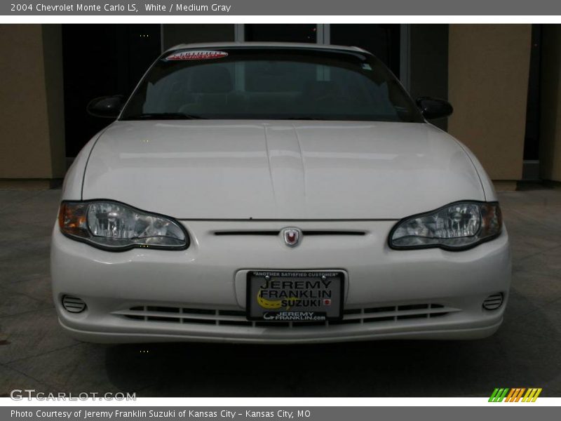 White / Medium Gray 2004 Chevrolet Monte Carlo LS