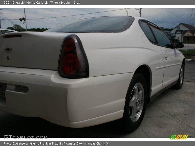 White / Medium Gray 2004 Chevrolet Monte Carlo LS