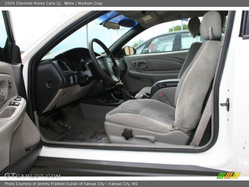 White / Medium Gray 2004 Chevrolet Monte Carlo LS
