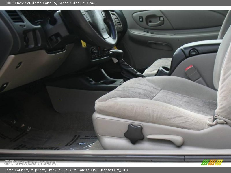 White / Medium Gray 2004 Chevrolet Monte Carlo LS