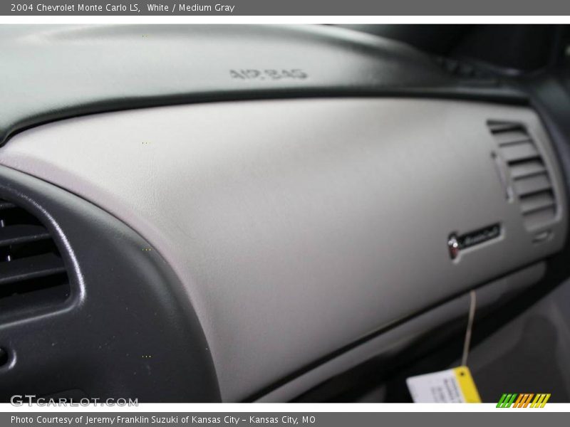 White / Medium Gray 2004 Chevrolet Monte Carlo LS