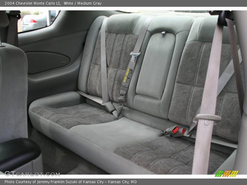 White / Medium Gray 2004 Chevrolet Monte Carlo LS